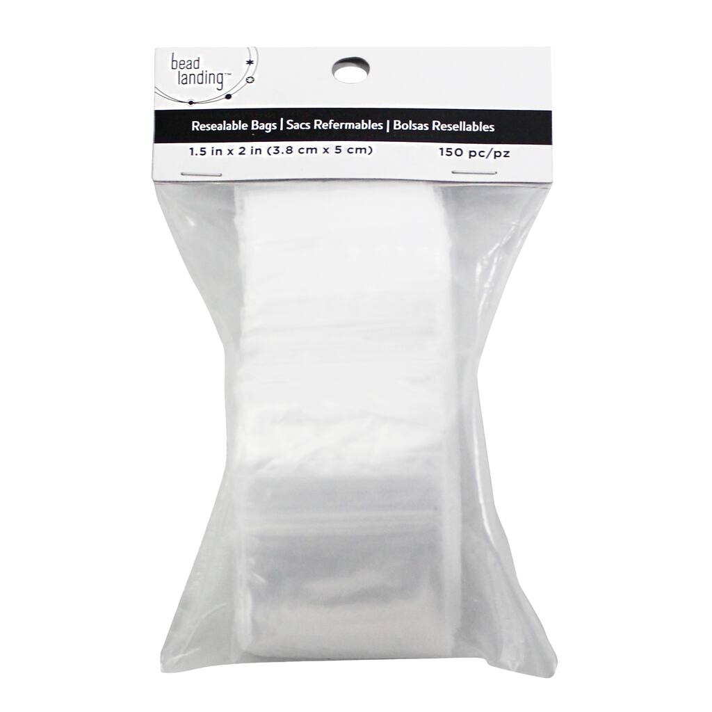 8 Packs 150 Ct 1 0 Total 1 5 X 2 Resealable Zip Bags By Bead Landing Michaels 8 Packs 150 Ct 1 0 Total 1 5 X 2 Resealable Zip Bags By Bead Landing Michaels